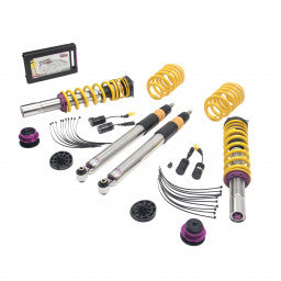 KW V3 Coilover Kit Bundle Audi A4 (B9) Sedan 2WD with electronic dampers