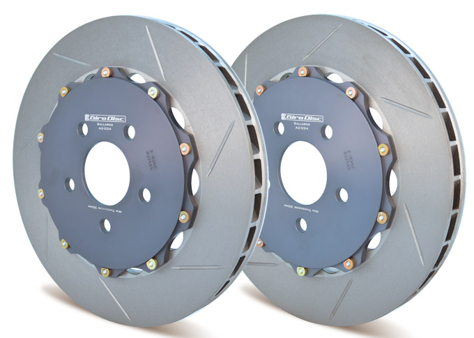 Girodisc Rear 2pc Rotors for Lamborghini Gallardo 2004-2008