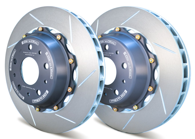 Girodisc Rear 2pc Rotors for Lamborghini Murcielago Early (4/4 Pot)