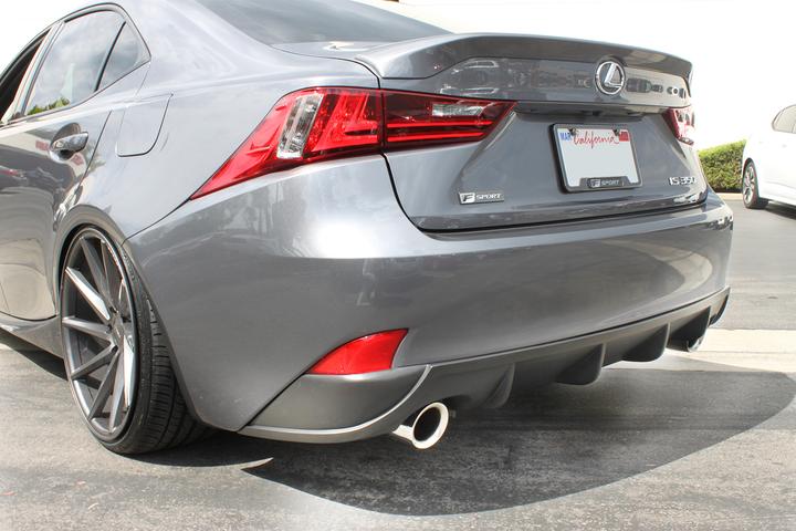 STILLEN DIFFUSER 14-15 LEXUS IS250 / IS350 - PAINTED MATTE BLACK