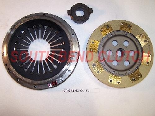 South Bend Clutch 07-09 Porsche 911 3.6L Turbo Stg 3 Endur Clutch Kit