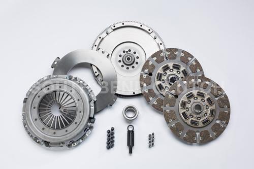 South Bend Clutch 99-03.5 Ford 7.3 Powerstroke ZF-6 Street Dual Disc Organic Clutch Kit