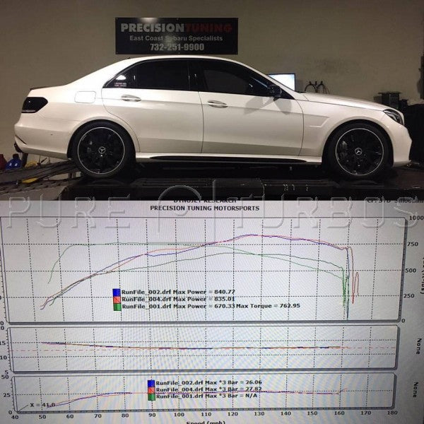 Mercedes Benz M157 PURE900 Upgrade Turbos