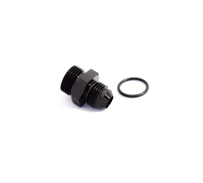 BTR AN FITTINGS - AN TO ORB ADAPTER - 10 ORB TO -8AN - BLACK - ADPT-02-008