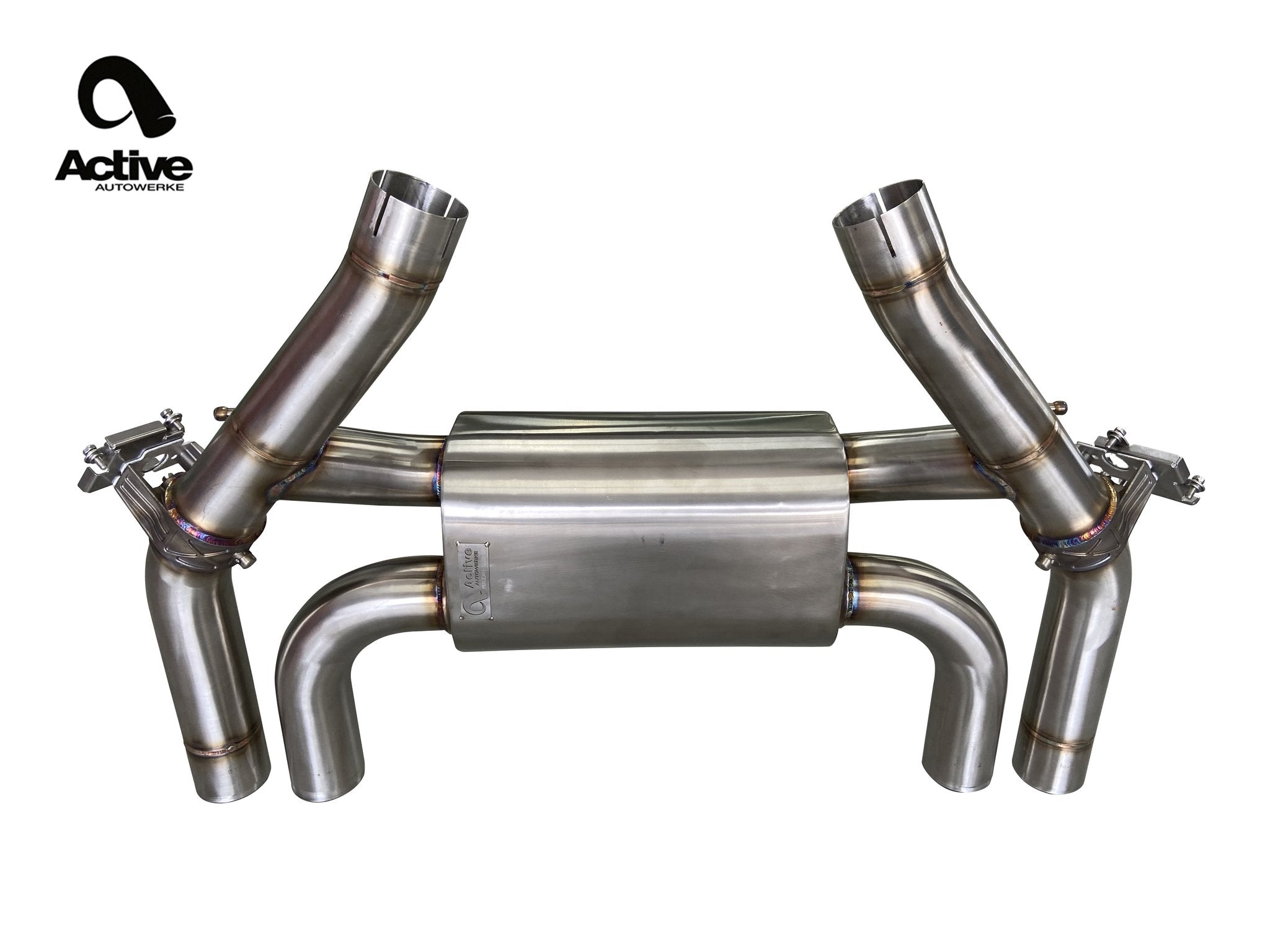 F87 M2C VALVED REAR AXLE-BACK EXHAUST