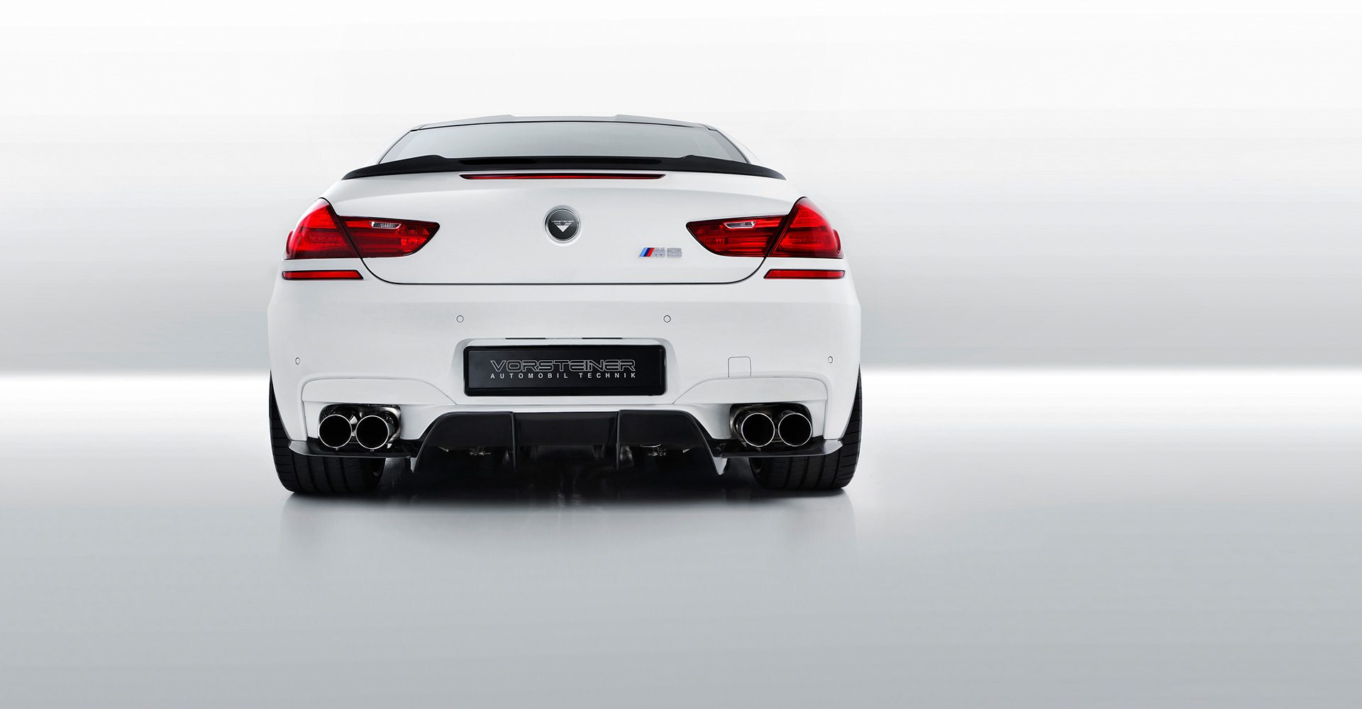 Vorsteiner BMW F12 M6 VRS Aero Rear Diffuser Carbon Fiber PP 1x1 Glossy