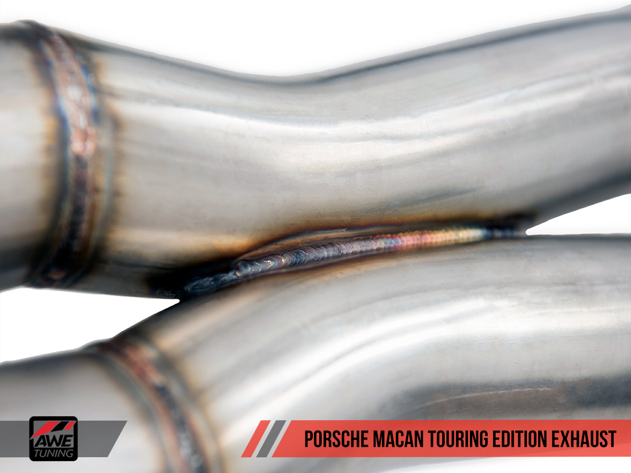 AWE Touring Edition Exhaust System for Porsche Macan S / GTS / Turbo - Diamond Black 102mm Tips