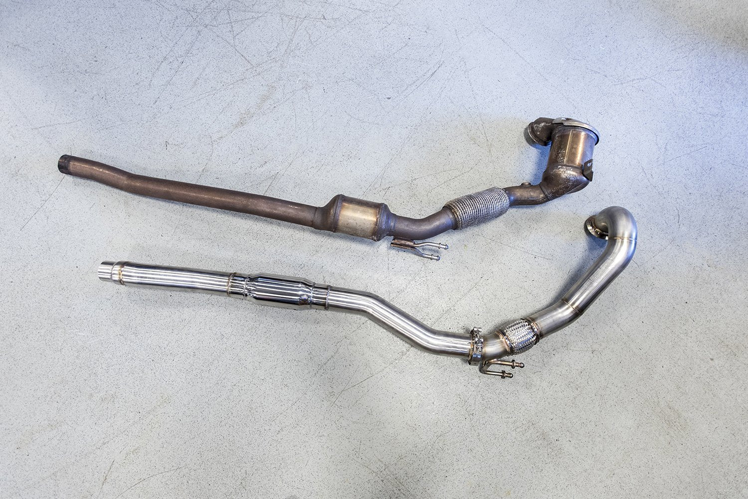 MK7 Golf R/Audi S3 Catted Downpipe By MAPerformance | 2015+ VW Mk7/Mk7.5 Golf R & Audi 8V S3