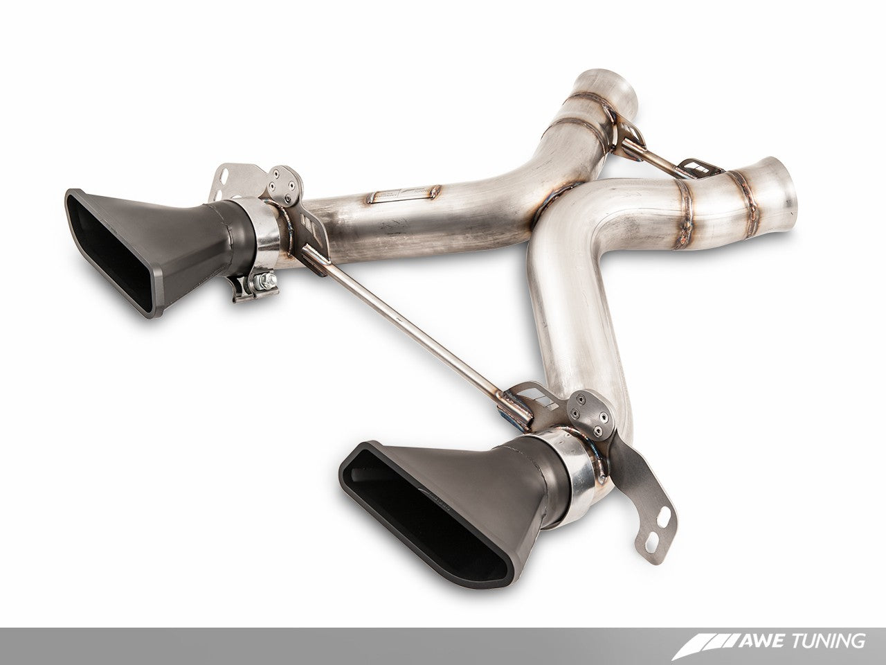 AWE Performance Exhaust for McLaren 650S - Black Tips