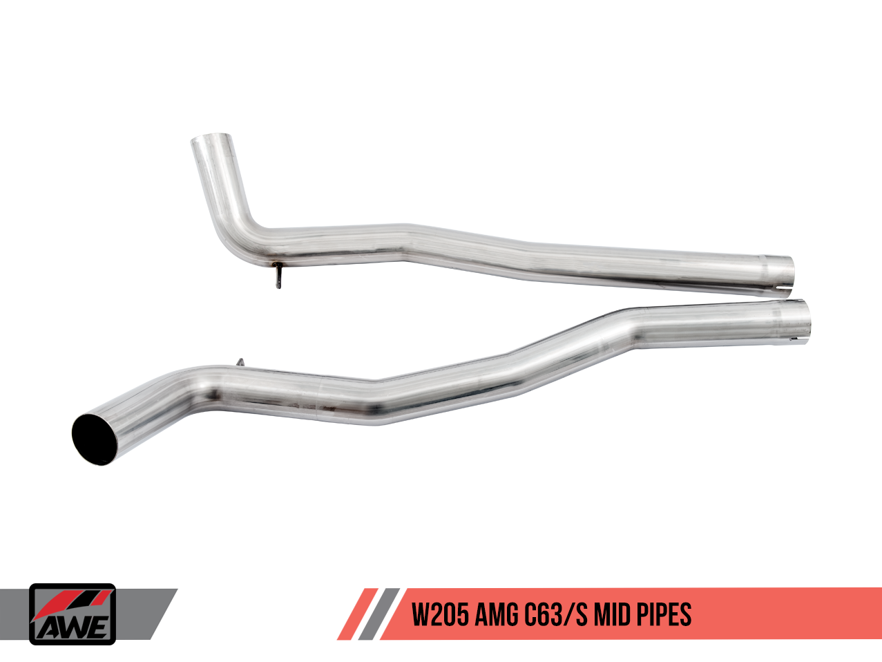 AWE Track Edition Exhaust System for Mercedes-Benz W205 AMG C63/S Coupe (no tips)