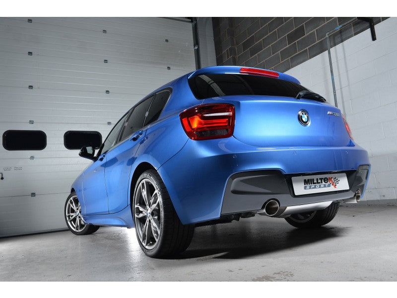 Milltek Cat Back Exhaust Race Verison With Polished Tips  - BMW M 135i 3 & 5 Door (F21 & F20)