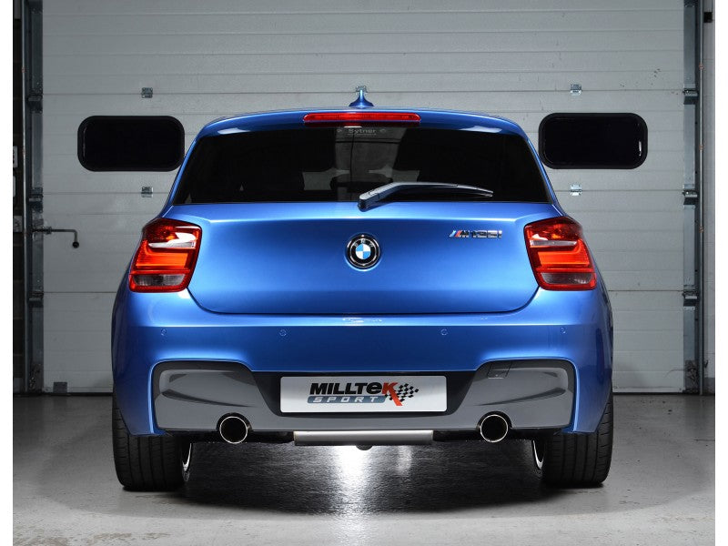 Milltek Cat Back Exhaust Race Verison With Polished Tips  - BMW M 135i 3 & 5 Door (F21 & F20)