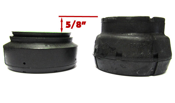 Front Strut Mount Half Caps "LOW" Kit w/Bearings | Mk4 |Audi TT