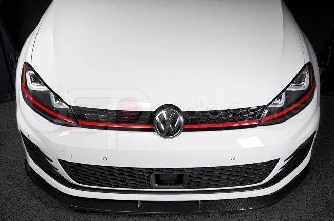 Aggressiv Carbon Fiber Front Lip - Low Profile For MK7 GTI