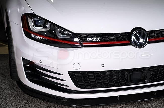 Aggressiv Carbon Fiber Front Lip - Low Profile For MK7 GTI