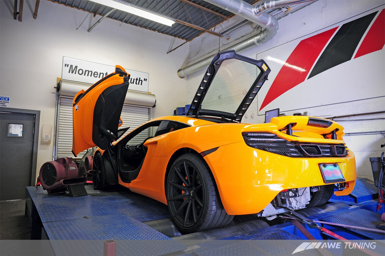 AWE Performance Exhaust for McLaren MP4-12C - Black Tips