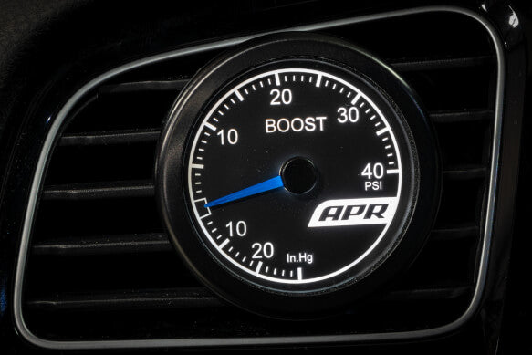 APR UNIVERSAL MECHANICAL BOOST GAUGE SYSTEM (BLUE) - 0