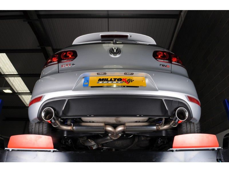 Milltek 3" Race Cat Back Exhaust - Polished Tips - MK6 GTI 2.0T