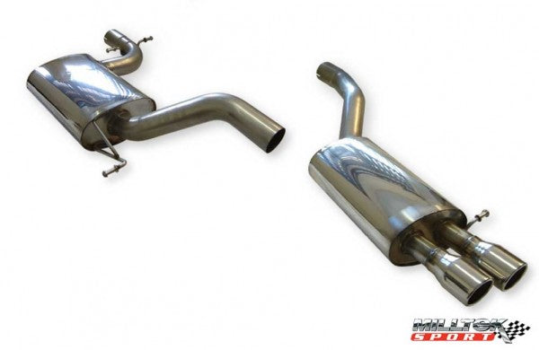 Milltek Resonated Cat Back Exhaust - MK5 Jetta 2.0T