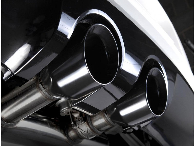 Milltek 2.75" Resonated Cat Back Exhaust - Black Velvet Tips - MK6 Golf R