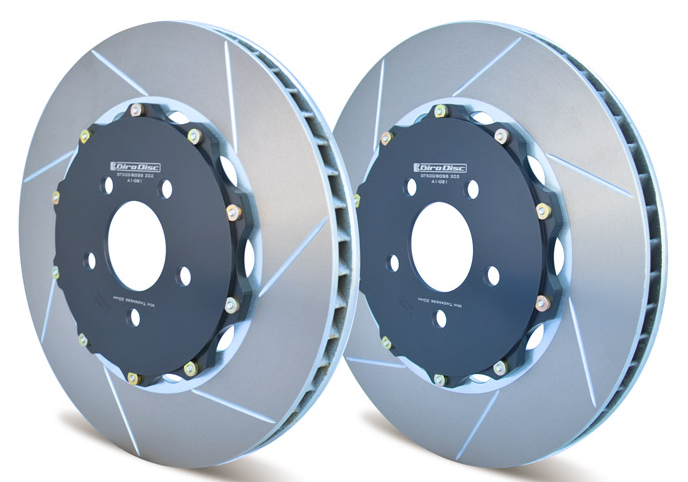 Girodisc Front 2pc Floating Rotors for Mustang GT500 (07-12)