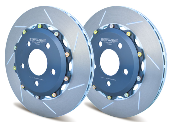 Girodisc Rear 2pc Floating Rotors for Shelby GT500 (07-12)