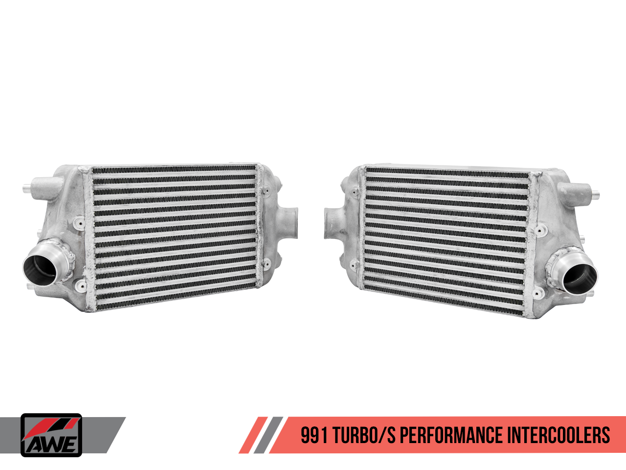 AWE Performance Intercooler Kit for Porsche 991 Turbo / S