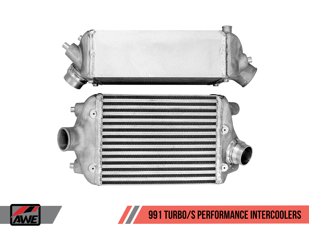 AWE Performance Intercooler Kit for Porsche 991 Turbo / S