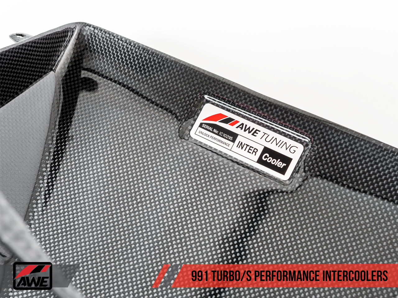 AWE Performance Intercooler Kit for Porsche 991 Turbo / S