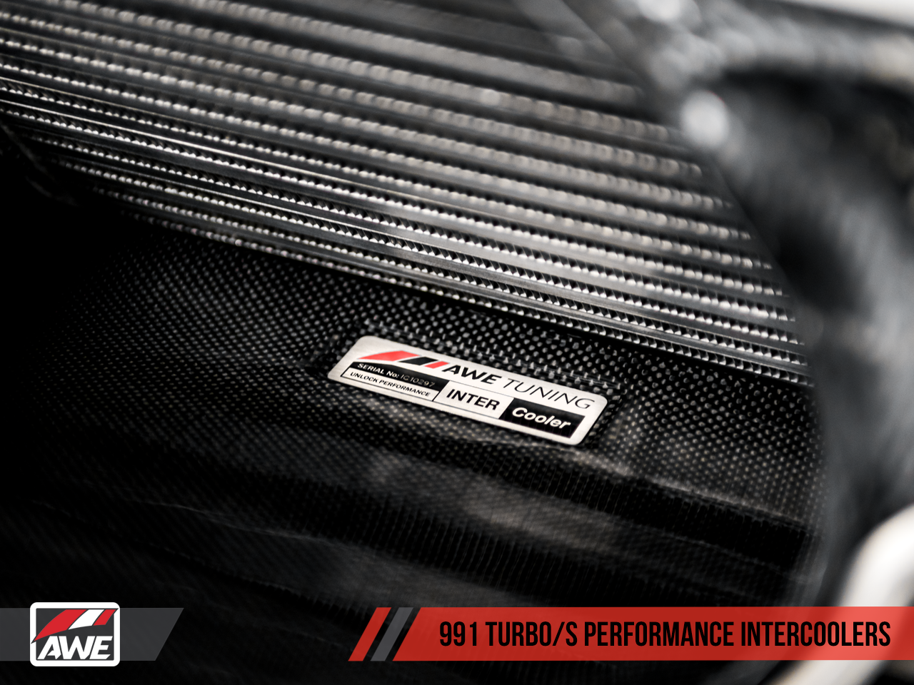 AWE Performance Intercooler Kit for Porsche 991 Turbo / S