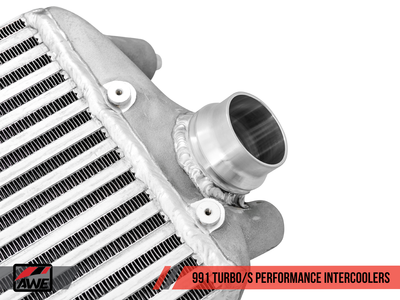 AWE Performance Intercooler Kit for Porsche 991 Turbo / S