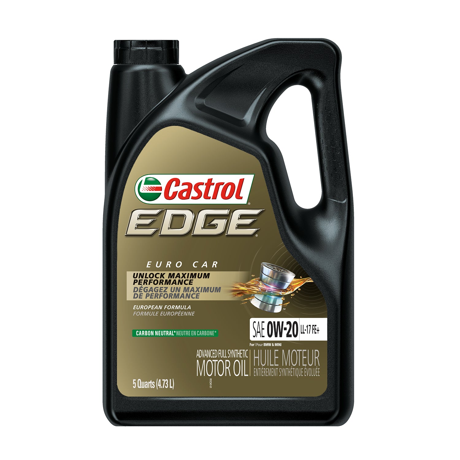 Motor Oil EDGE Full Synthetic EURO 0W20 LL17 FE+ 5QT