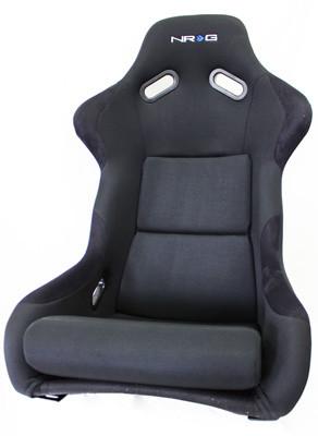 NRG Fiberglass Racing Bucket Seat - Large