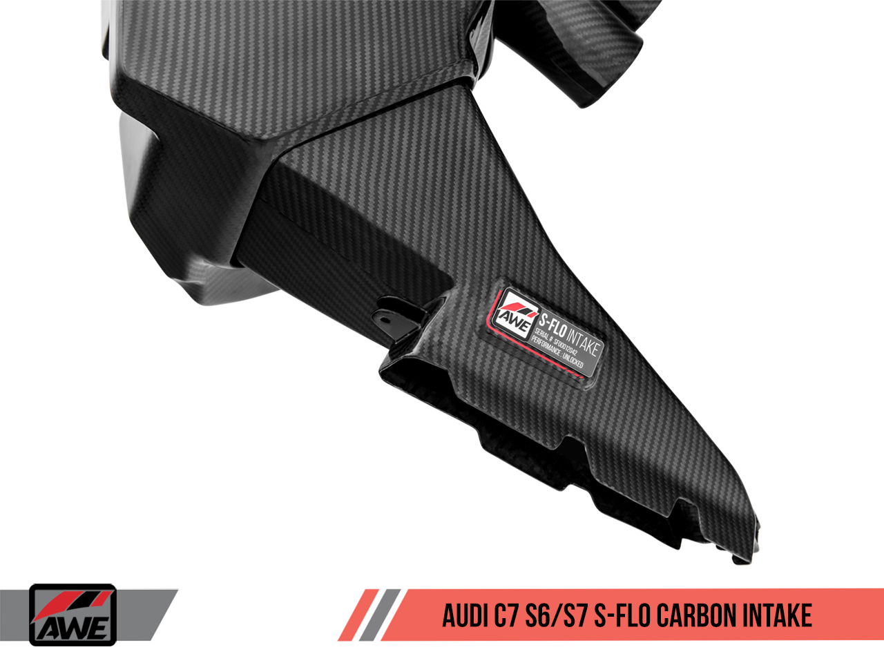 AWE S-FLO Carbon Intake for Audi C7 S6 / S7