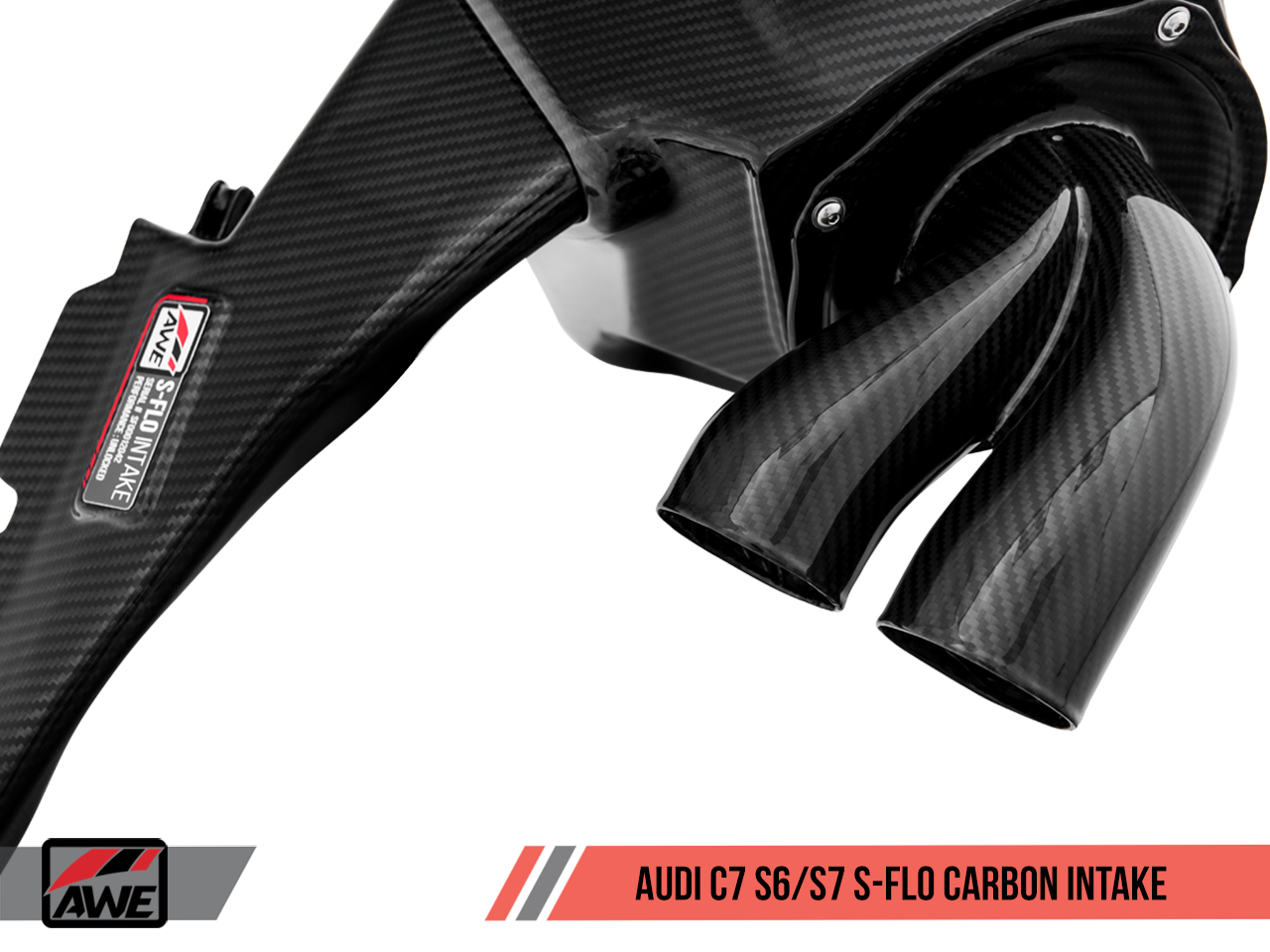 AWE S-FLO Carbon Intake for Audi C7 S6 / S7