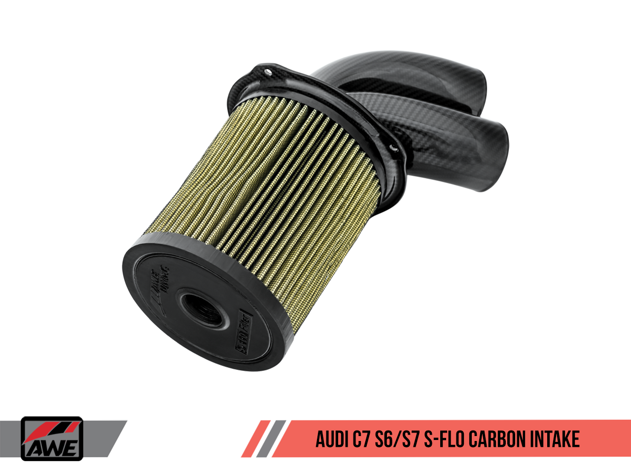 AWE S-FLO Carbon Intake for Audi C7 S6 / S7