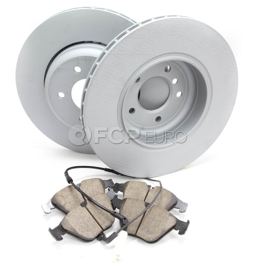 BMW Brake Kit - Zimmermann/Akebono 34216763827KTR2