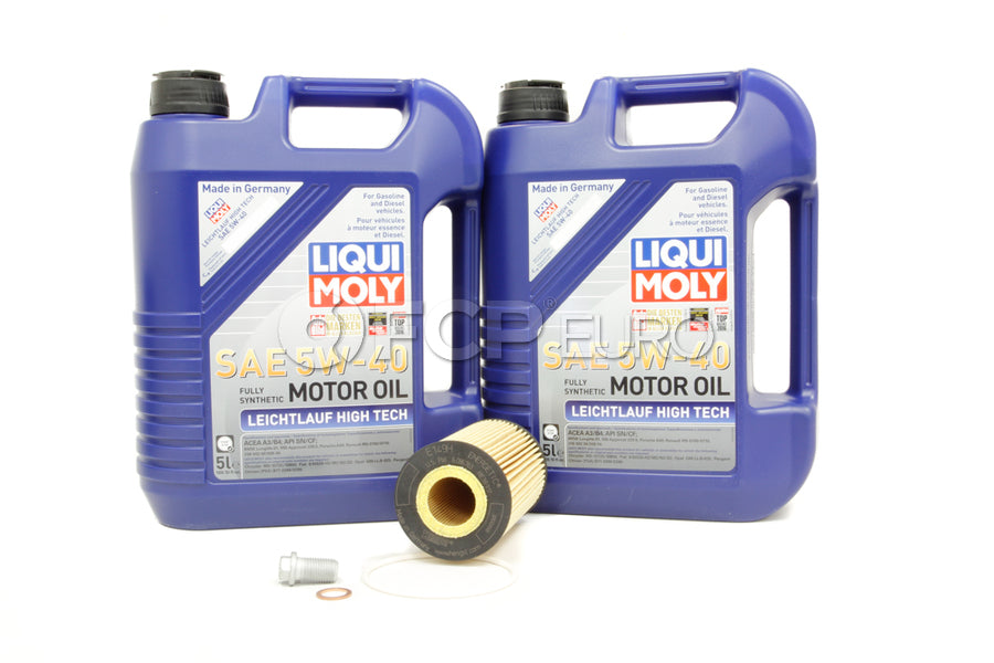 Mercedes Oil Change Kit 5W-40 - Liqui Moly 0001803009.10L