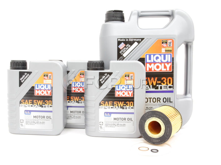 BMW Oil Change Kit 5W-30 - Liqui Moly 11427511161KT.LM