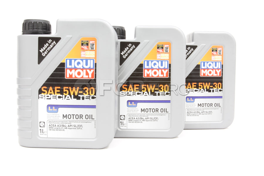 BMW 5W30 Oil Change Kit - Liqui Moly 11427542021KT.LM