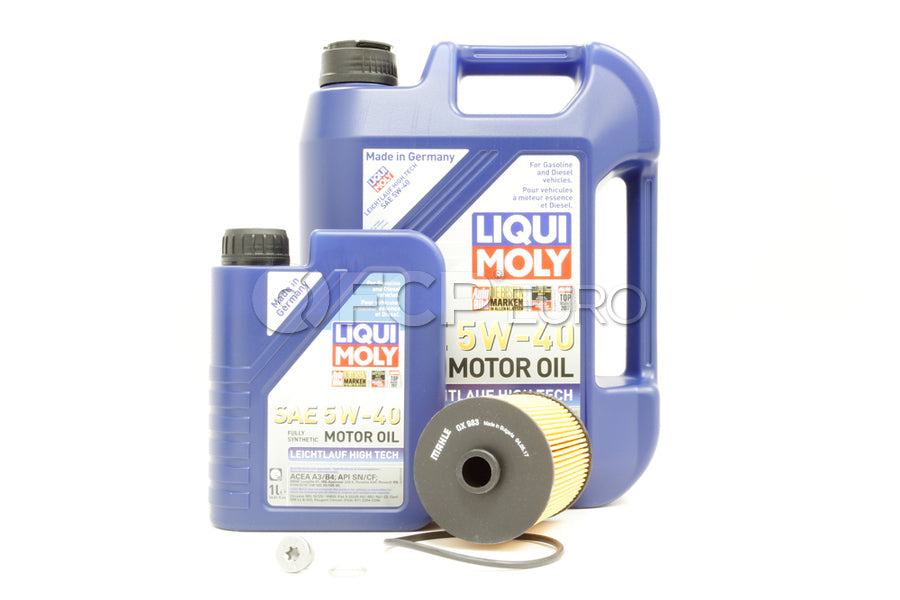 VW Audi Oil Change Kit 5W-40 - Liqui Moly KIT-03H115562.6L