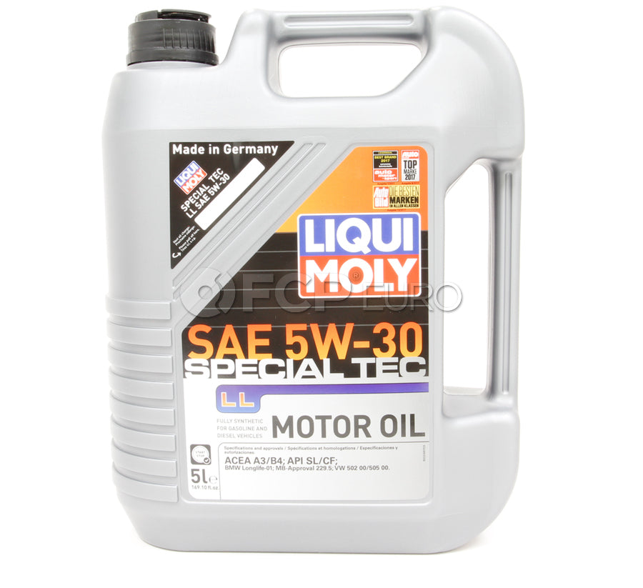 BMW 5W30 Oil Change Kit - Liqui Moly 11427542021KT.LM