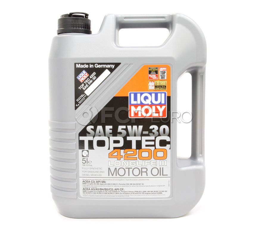 VW Audi Diesel Oil Change Kit 5W-30 - Liqui Moly KIT-03L115562.5L