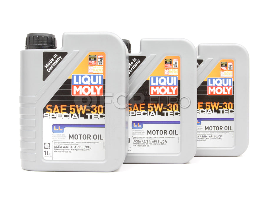 BMW Oil Change Kit 5W-30 - Liqui Moly 11427510717KT1.LM