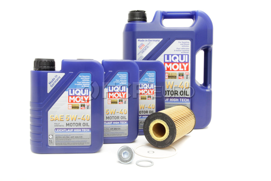 Audi VW Engine Oil Change Kit - Liqui Moly KIT-079198405A-8L