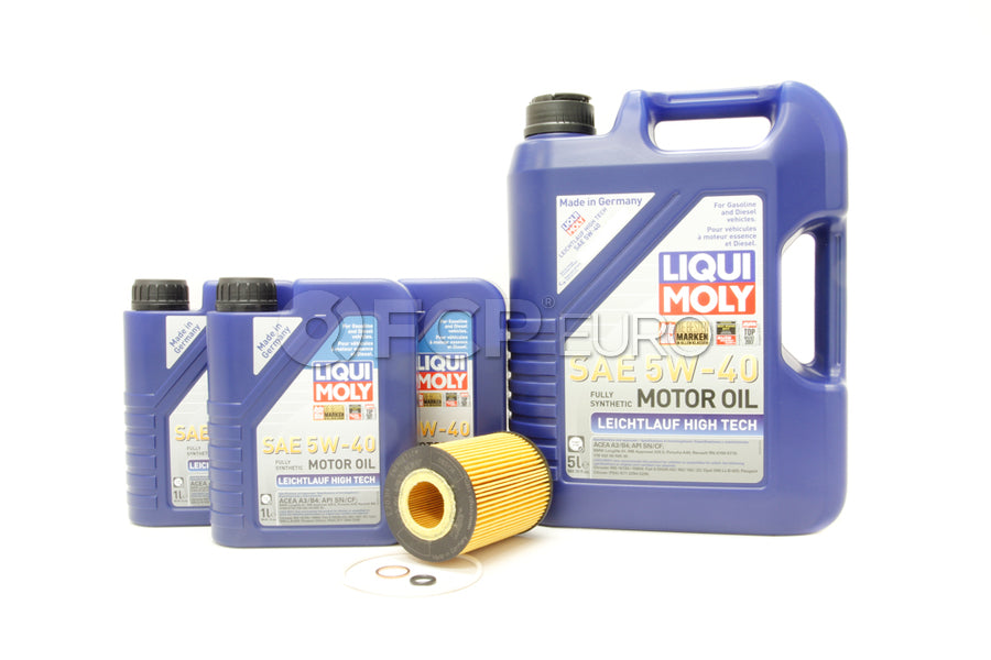 BMW Oil Change Kit 5W-40 - Liqui Moly 11427511161KT.LM