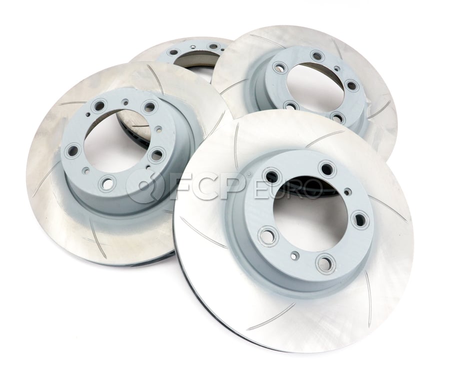 Porsche Slotted Rotor Upgrade Kit - Sebro 99635140905KT27