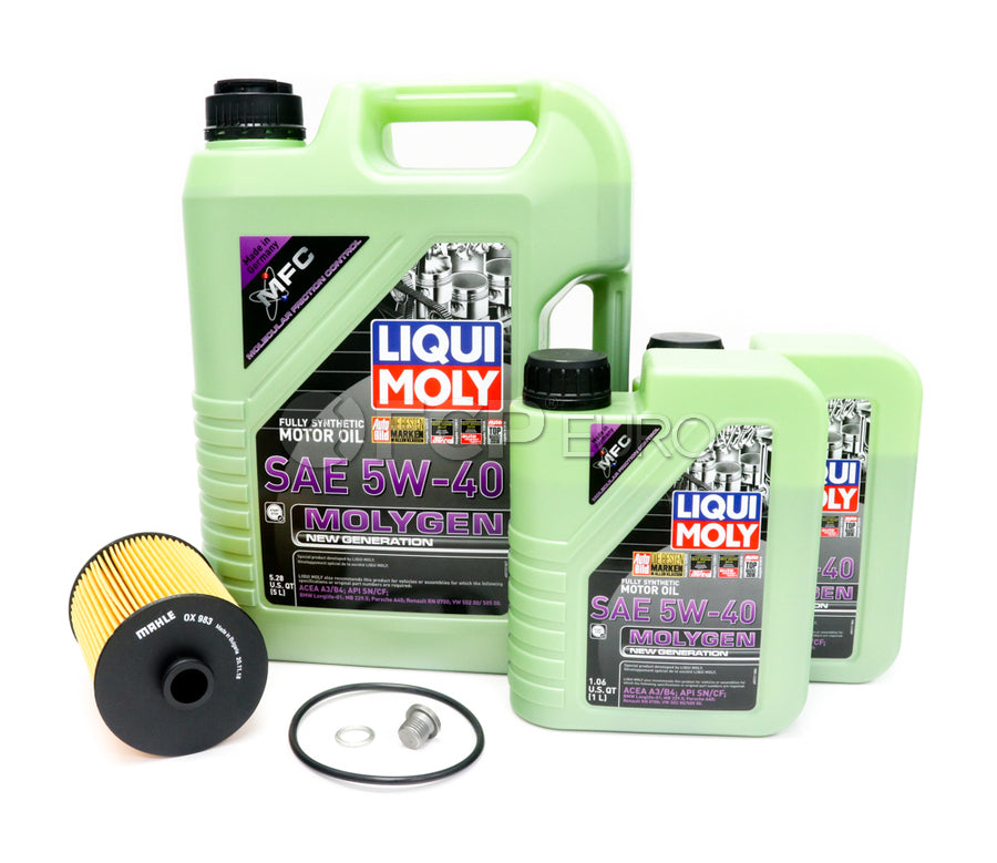 VW Oil Change Kit (5W40) - Liqui Moly KIT-03H115562.7LM