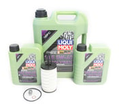 Mercedes Oil Change Kit 5W-40 - Liqui Moly Molygen 2761800009.7L.ML