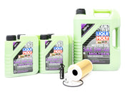 Porsche Engine Oil Change Kit (5W-40) - Liqui Moly/Mahle 9PAOILKT